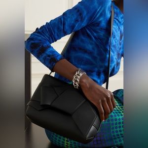 ACNE STUDIOS Musubi knotted leather shoulder bag